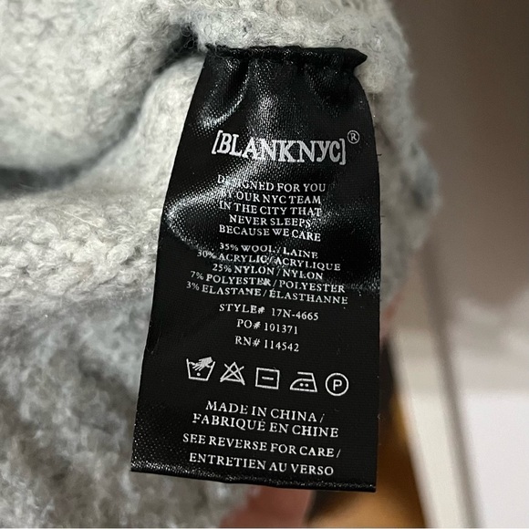 Blank NYC Embroidered Floral Sweater - Picture 7 of 7